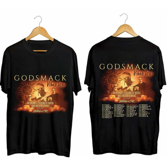 Gildan Other - Godsmack Vibez 2024 North American Tour Shirt 2 Sided T Shirt